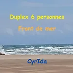 Duplex 6 Personnes Pleine Vue 10 M De La Wifi - Cyrida Apartment