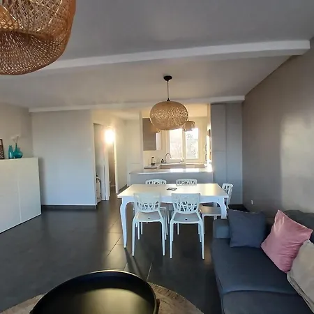 Duplex 6 Personnes Pleine Vue 10 M De La Wifi - Cyrida Lejlighed *
